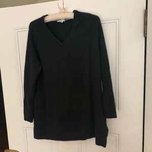 Black cashmere tunic. EUC